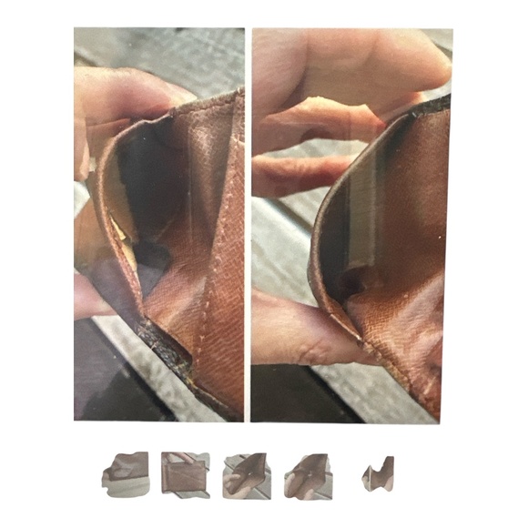 Authentic Vintage Brown Monogram Mens Wallet - Picture 10 of 12